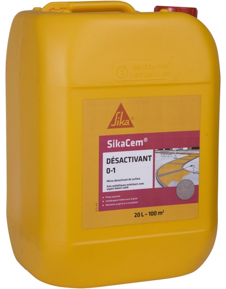 SikaCem Désactivant 0-1 Ka 20L
